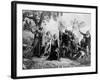 Landing of Colombus in America, (15th Centur), 1920S-null-Framed Giclee Print