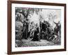 Landing of Colombus in America, (15th Centur), 1920S-null-Framed Giclee Print