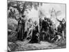 Landing of Colombus in America, (15th Centur), 1920S-null-Mounted Giclee Print