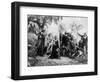 Landing of Colombus in America, (15th Centur), 1920S-null-Framed Giclee Print