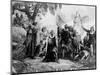Landing of Colombus in America, (15th Centur), 1920S-null-Mounted Giclee Print