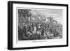 Landing of Columbus, Ad 1492-null-Framed Giclee Print