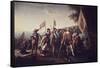 Landing of Columbus-John Vanderlyn-Framed Stretched Canvas