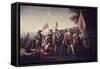 Landing of Columbus-John Vanderlyn-Framed Stretched Canvas