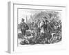 Landing of Dutch Colony on Staten Island-null-Framed Premium Giclee Print