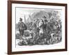 Landing of Dutch Colony on Staten Island-null-Framed Giclee Print