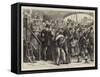 Landing of French Refugees at London Bridge-Matthew White Ridley-Framed Stretched Canvas