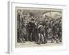 Landing of French Refugees at London Bridge-Matthew White Ridley-Framed Giclee Print