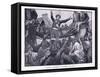 Landing of George IV at Nowth-Henry Marriott Paget-Framed Stretched Canvas