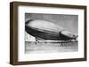 Landing of Graf Zeppelin on Field-null-Framed Photographic Print