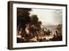 Landing of Henry Hudson, 1608 at Verplanck Point, Near Peekskill, New York-Robert Walter Weir-Framed Giclee Print