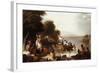 Landing of Henry Hudson, 1608 at Verplanck Point, Near Peekskill, New York-Robert Walter Weir-Framed Giclee Print