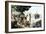 Landing of Jean Nicolet on the Wisconsin Shore of Lake Michigan-null-Framed Giclee Print