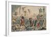 Landing of Julius Caesar, 1850-John Leech-Framed Giclee Print