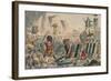 Landing of Julius Caesar, 1850-John Leech-Framed Giclee Print