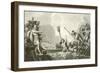 Landing of Julius Caesar-English School-Framed Giclee Print