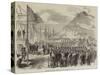 Landing of Prince Arthur at Quebec-null-Stretched Canvas