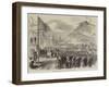 Landing of Prince Arthur at Quebec-null-Framed Giclee Print