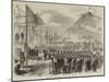 Landing of Prince Arthur at Quebec-null-Mounted Giclee Print
