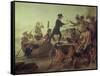 Landing of Roger Williams, 1636-Alonzo Chappel-Framed Stretched Canvas