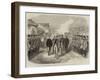 Landing of Sir Rutherford Alcock, Kcb, at Yokohama, Japan-null-Framed Giclee Print