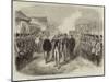 Landing of Sir Rutherford Alcock, Kcb, at Yokohama, Japan-null-Mounted Giclee Print