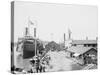 Landing of the Cleveland Toledo Boats, Put-In-Bay, Ohio-null-Stretched Canvas