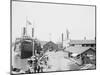 Landing of the Cleveland Toledo Boats, Put-In-Bay, Ohio-null-Mounted Photo
