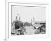 Landing of the Cleveland Toledo Boats, Put-In-Bay, Ohio-null-Framed Photo