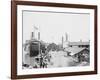 Landing of the Cleveland Toledo Boats, Put-In-Bay, Ohio-null-Framed Photo