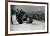 Landing of the Mayflower pilgrims-Howard Pyle-Framed Giclee Print