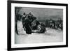 Landing of the Mayflower pilgrims-Howard Pyle-Framed Giclee Print