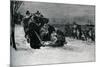 Landing of the Mayflower pilgrims-Howard Pyle-Mounted Giclee Print