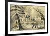 Landing of the Pilgrims at Plymouth 11Th Dec 1620-Currier & Ives-Framed Giclee Print