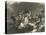 Landing of the Pilgrims on Plymouth Rock in 1620-null-Stretched Canvas