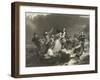 Landing of the Pilgrims on Plymouth Rock in 1620-null-Framed Giclee Print