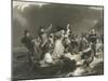 Landing of the Pilgrims on Plymouth Rock in 1620-null-Mounted Giclee Print