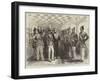 Landing of the Prince of Wales at Colombo, the Governor Introducing Cinghalese Chiefs to the Prince-null-Framed Giclee Print