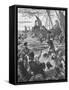 Landing of the Romans on the Coast of Kent, 43-null-Framed Stretched Canvas