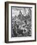 Landing of the Romans on the Coast of Kent, 43-null-Framed Premium Giclee Print