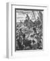 Landing of the Romans on the Coast of Kent, 43-null-Framed Giclee Print