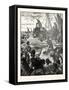 Landing of the Romans on the Coast of Kent-null-Framed Stretched Canvas