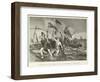 Landing of the Saxons on the Shore of Britain-null-Framed Giclee Print