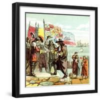 Landing of William Orange, 1688-null-Framed Giclee Print