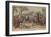 Landing of William Penn, 1852-Christian Schuessele-Framed Giclee Print