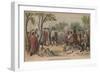 Landing of William Penn, 1852-Christian Schuessele-Framed Giclee Print