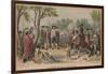 Landing of William Penn, 1852-Christian Schuessele-Framed Giclee Print