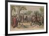 Landing of William Penn, 1852-Christian Schuessele-Framed Giclee Print