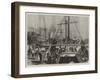 Landing Oranges at Fresh Wharf, London Bridge, for Christmas-null-Framed Giclee Print