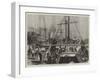 Landing Oranges at Fresh Wharf, London Bridge, for Christmas-null-Framed Giclee Print